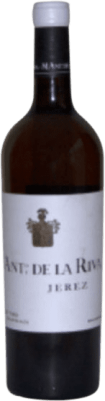 Kostenloser Versand | Verstärkter Wein De la Riva Manzanilla Pasada Balbaína Alta D.O. Manzanilla-Sanlúcar de Barrameda Andalusien Spanien Palomino Fino 75 cl