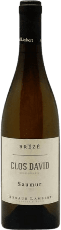 Free Shipping | White wine Arnaud Lambert Clos David A.O.C. Saumur Loire France Chenin White Organic 75 cl