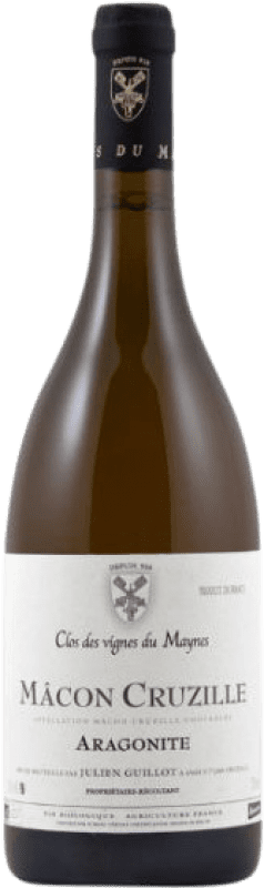 Free Shipping | White wine Clos des Vignes du Mayne Julien Guillot Cuvée Aragonite A.O.C. Mâcon-Cruzille Burgundy France Chardonnay Organic 75 cl