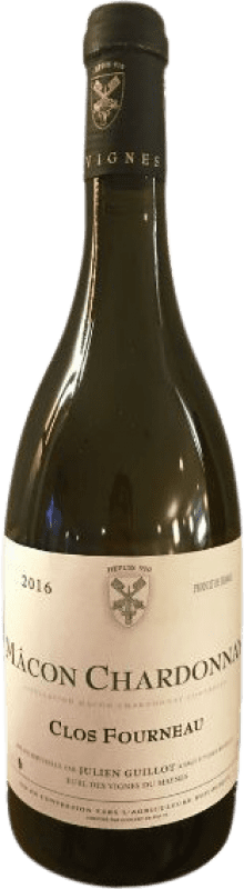 Бесплатная доставка | Белое вино Clos des Vignes du Mayne Julien Guillot Chardonnay Clos Fourneau A.O.C. Mâcon-Villages Бургундия Франция Chardonnay, Pinot Grey 75 cl