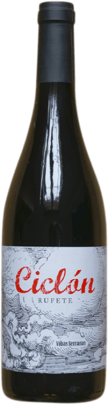 Free Shipping | Red wine Viñas Serranas Ciclon Castilla y León Spain Rufete, Calabrese, Rufete White 75 cl