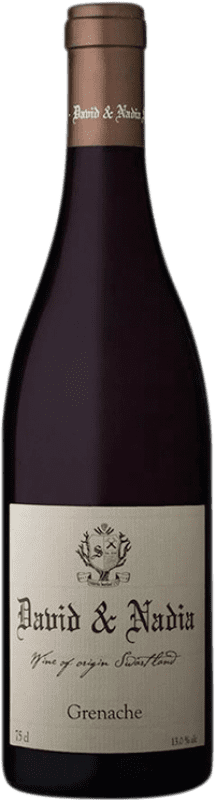 Envoi gratuit | Vin rouge David & Nadia Grenache W.O. Swartland Coastal Region Afrique du Sud Grenache Tintorera 75 cl