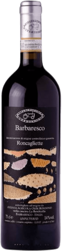 Бесплатная доставка | Красное вино Olek Bondonio Roncagliette D.O.C.G. Barbaresco Пьемонте Италия Nebbiolo — Неббиоло 75 cl Бесплатная доставка | Красное вино Olek Bondonio Roncagliette D.O.C.G. Barbaresco Пьемонте Италия Nebbiolo — Неббиоло 75 cl