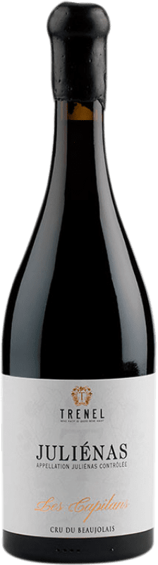 Free Shipping | Red wine Trénel Les Capitans A.O.C. Juliénas Burgundy France Gamay 75 cl