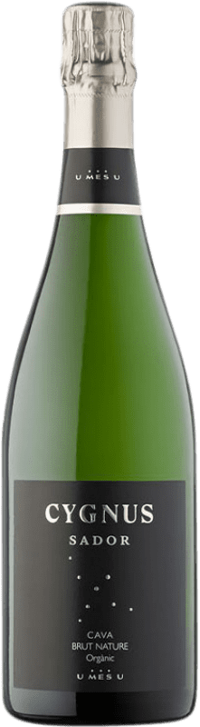 8,95 € Free Shipping | White sparkling U Més U Cygnus Sador Brut Nature Reserve D.O. Cava