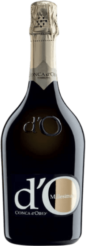 Free Shipping | White Sparkling Wine Conca d'Oro Extra Seco — Extra Dry Oro — Gold Edition, Cuvée D.O.C. Prosecco Veneto Italy Glera 75 cl