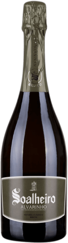 Kostenloser Versand | Weißer Sekt Quinta de Soalheiro Espumoso Brut — Herb Minho Portugal Albariño — Albarinho 75 cl