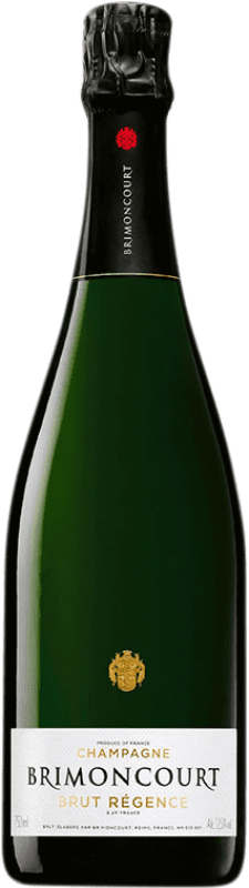 免费送货 | 白起泡酒 Brimoncourt Régence Brut — 起泡酒 干型 A.O.C. Champagne 香槟酒 法国 Pinot Noir — 黑皮诺, Chardonnay — 莎当妮 75 cl