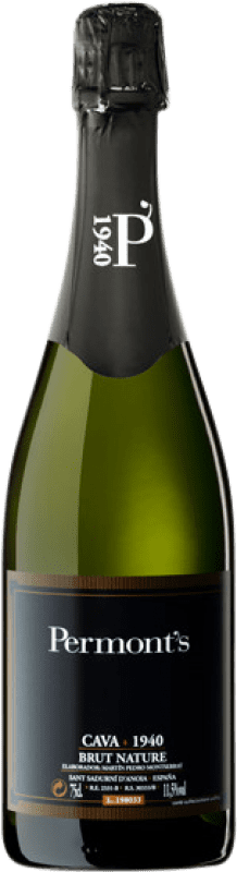 9,95 € | Белое игристое вино Conde de Valicourt Permont's 1940 Brut Nature — Брют Натюр D.O. Cava Каталония Испания Macabeo — Макабео, Xarel·lo — Шарелло, Parellada — Парельяда 75 cl