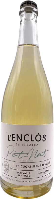 Envio grátis | Espumante branco L'Enclòs de Peralba Pét-Nat Catalunha Espanha Malvasía de Sitges 75 cl