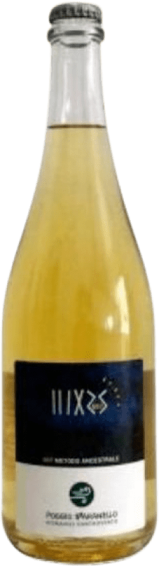 Envío gratis | Espumoso blanco Poggio Bbaranèllo 507 Metodo Ancestrale Lazio Italia Trebbiano 75 cl