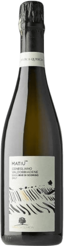 Kostenloser Versand | Weißer Sekt L'Antica Quercia Matiù Conegliano Brut D.O.C. Prosecco Venetien Italien Glera 75 cl