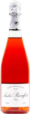 André Beaufort Polisy Rosé брют Champagne Органический 75 cl