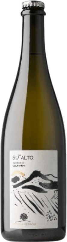 Free Shipping | White sparkling L'Antica Quercia Sú Alto Veneto Italy Glera Organic 75 cl