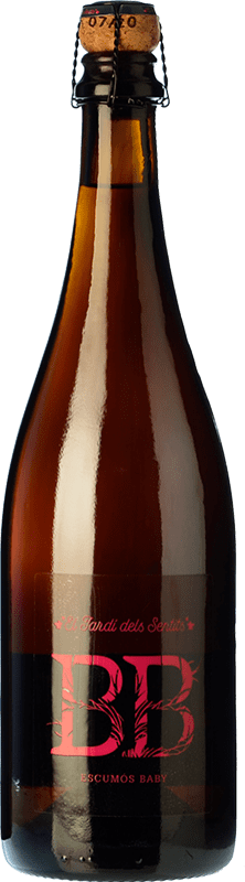 Envio grátis | Espumante rosé El Jardí dels Sentits Vella-Terra Ancestral BB Rosat Catalunha Espanha Syrah, Macabeo Biológico 75 cl