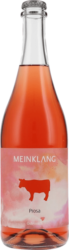 Kostenloser Versand | Rosé Sekt Meinklang Prosa Rose Frizzante Burgenland Österreich Spätburgunder, Blaufränkisch 75 cl