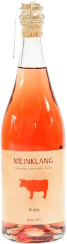 Бесплатная доставка | Розовое игристое Meinklang Prosa Rose Frizzante Burgenland Австрия Pinot Black, Blaufränkisch 75 cl