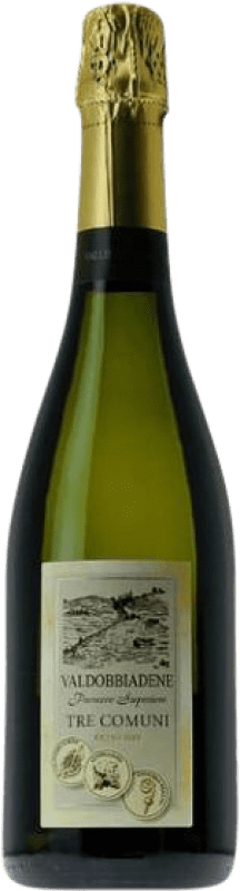 Envoi gratuit | Blanc mousseux Vallis Marenis Tre Comuni Extra -Sec D.O.C.G. Prosecco di Conegliano-Valdobbiadene Vénétie Espagne Glera, Verdiso, Perera 75 cl