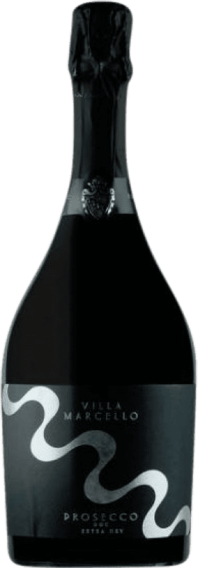 Envío gratis | Espumoso Blanco Villa Marcello Extra Seco Millesimato D.O.C. Prosecco Veneto Italia Pinot Blanco, Glera 75 cl