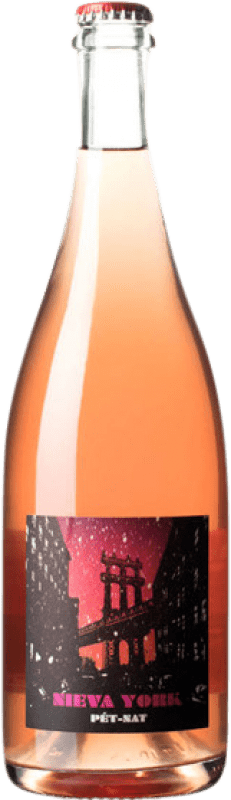 18,95 € Envio grátis | Espumante rosé Microbio Nieva York Rosado