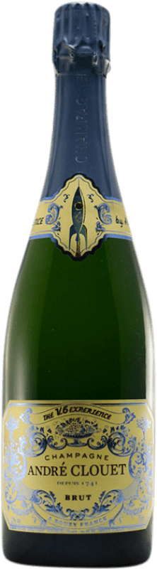 48,95 € | Белое игристое André Clouet The V6 Expérience Grand Cru A.O.C. Champagne шампанское Франция Pinot Black 75 cl