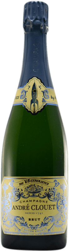 Kostenloser Versand | Weißer Sekt André Clouet The V6 Expérience Grand Cru Grosse Lage A.O.C. Champagne Champagner Frankreich Pinot Noir — Spätburgunder 75 cl