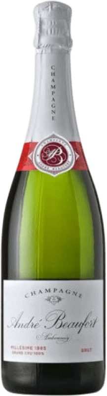 Kostenloser Versand | Weißer Sekt André Beaufort Ambonnay Grand Cru Brut Natur A.O.C. Champagne Champagner Frankreich Spätburgunder, Chardonnay 75 cl