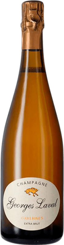 83,95 € | Белое игристое Georges Laval Garennes Экстра-Брут A.O.C. Champagne шампанское Франция Pinot Meunier 75 cl