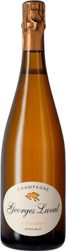 83,95 € | Weißer Sekt Georges Laval Garennes Extra Brut A.O.C. Champagne Champagner Frankreich Pinot Meunier Ökologisch 75 cl