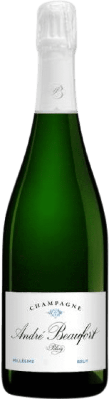 免费送货 | 白起泡酒 André Beaufort Polisy 香槟 A.O.C. Champagne 香槟酒 法国 Pinot Black, Chardonnay 75 cl