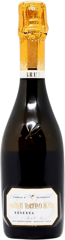 17,95 € Free Shipping | White sparkling Agustí Torelló 375 Brut Reserve D.O. Cava Half Bottle 37 cl