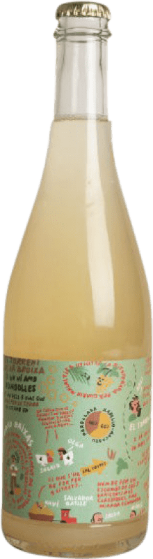 Free Shipping | White sparkling Amor per la Terra El Torrent de la Bruixa Catalonia Spain Macabeo, Xarel·lo, Parellada 75 cl