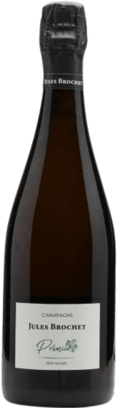 Бесплатная доставка | Белое игристое вино Jules Brochet Prémice A.O.C. Champagne шампанское Франция Pinot Noir — Пино Нуар, Chardonnay — Шардоне, Pinot Meunier — Пино Менье 75 cl