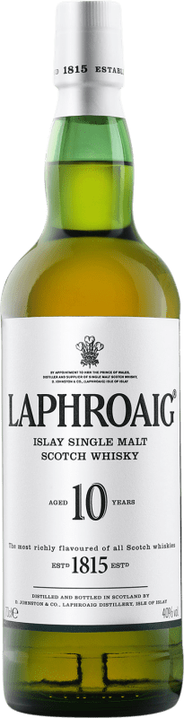 68,95 € Free Shipping | Whisky Single Malt Laphroaig 10 Years
