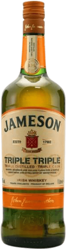 免费送货 | 威士忌混合 Jameson Triple Irish 爱尔兰 1 L