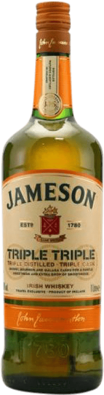 46,95 € | Купажированный виски Jameson Triple Irish Ирландия 1 L