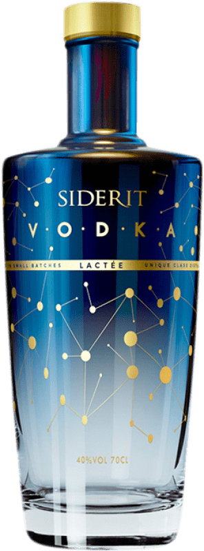 Spedizione Gratuita | Vodka Siderit Lactèe Spagna 70 cl
