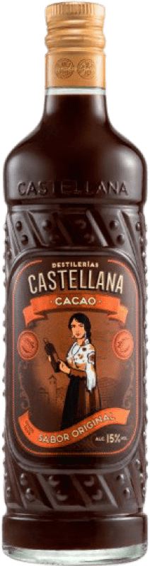 Envío gratis | Crema de Licor La Castellada Cacao España 70 cl