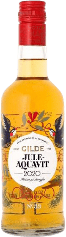 免费送货 | 利口酒 Hornbaeker Aquavit Gilde Jule Aquavit 瑞典 1 L