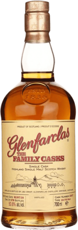 Бесплатная доставка | Виски из одного солода Glenfarclas The Family Casks Шотландия Объединенное Королевство 70 cl