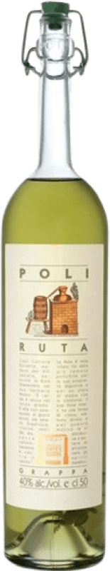 16,95 € Envio grátis | Grappa Poli Ruta Garrafa Medium 50 cl