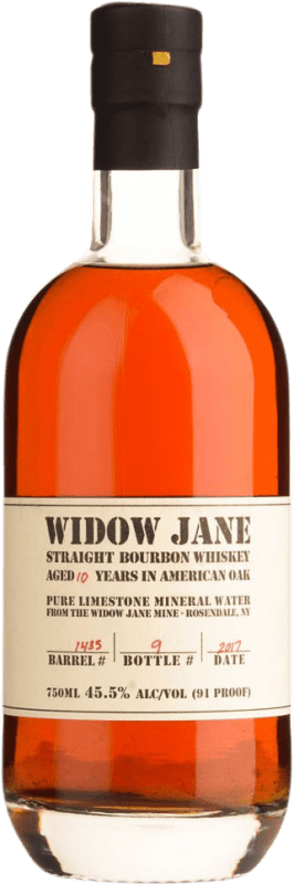 Free Shipping | Bourbon Whisky Widow Jane Straight United States 10 Years 70 cl
