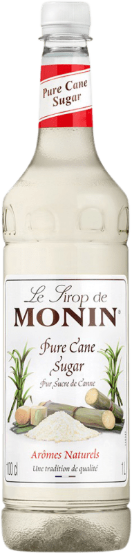 Envio grátis | Schnapp Monin Sirope Azúcar de Caña Sucre de Canne PET França 1 L Sem Álcool