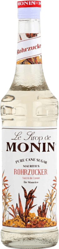 Spedizione Gratuita | Sciroppo per Cocktail Monin Azúcar de Caña Sucre de Canne Francia 1 L PET Senza Alcol