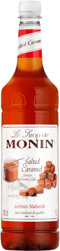 送料無料 | シュナップ Monin Sirope Caramelo Salado PET フランス 1 L アルコールなし