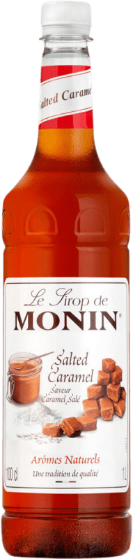 Envoi gratuit | Sirop pour Cocktail Monin France 1 L PET Salted Caramel — Caramel Salé Sans Alcool