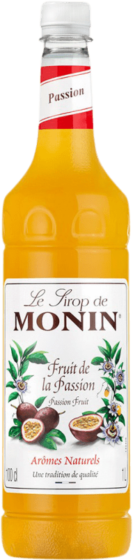 免费送货 | Schnapp Monin Sirope Fruta de la Pasión PET 法国 1 L 不含酒精