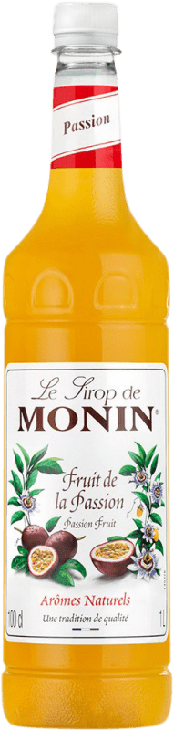 免费送货 | 鸡尾酒糖浆 Monin 法国 1 L PET — 塑料 Fruit de la Passion — 百香果 不含酒精