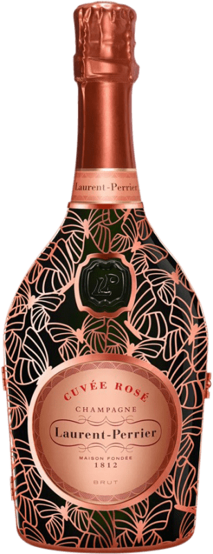 送料無料 | ロゼスパークリングワイン Laurent Perrier Cuvée Rose Metal Jacket Mariposa A.O.C. Champagne シャンパン フランス Pinot Black 75 cl