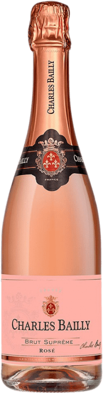 7,95 € | Розовое игристое вино Charles Bailly Rosé — Розе A.O.C. Nuits-Saint-Georges Бургундия Франция Merlot — Мерло, Gamay — Гаме 75 cl